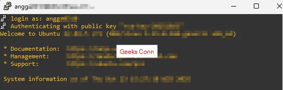 Generate SSH Key