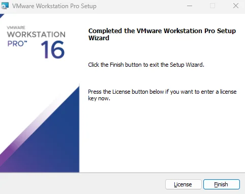 Install VMware Workstation
