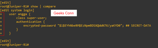 Juniper Configuration Lifecycle