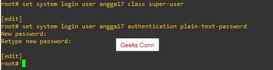 Manajemen Configuration Perangkat Juniper