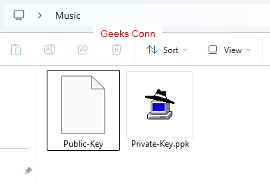 Generate SSH Key