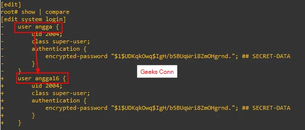 Manajemen Configuration Perangkat Juniper