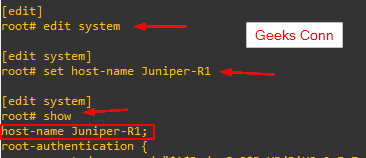 Basic Configuration Juniper