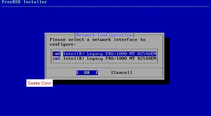 Network Configuration Network Configuration
