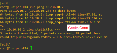 Basic Configuration Juniper