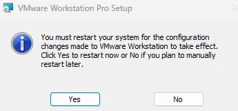 Install VMware Workstation