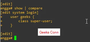 Manajemen Configuration Perangkat Juniper