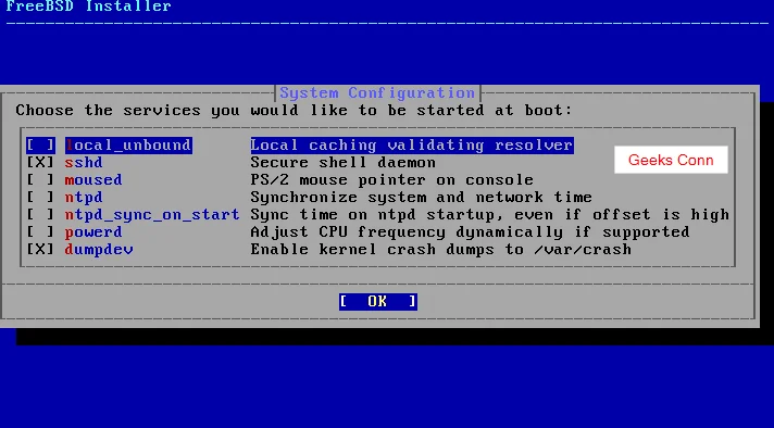 System Configuration System Configuration