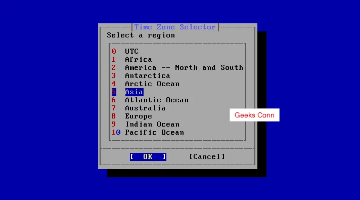 Time Zone Selector Time Zone Selector