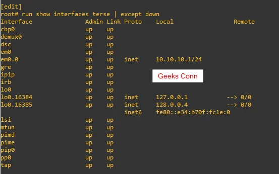 Manajemen Configuration Perangkat Juniper