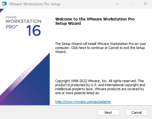 Install VMware Workstation