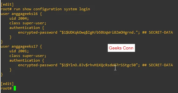 Backup Restore Configuration Juniper