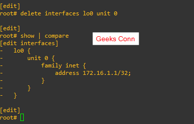 Juniper Configuration Lifecycle