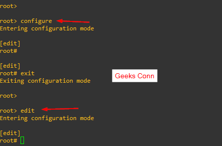 operational mode Dasar Juniper CLI