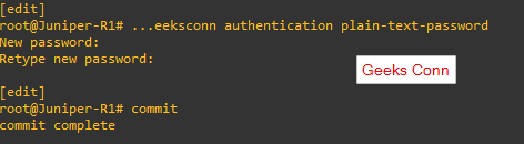 Basic Configuration Juniper