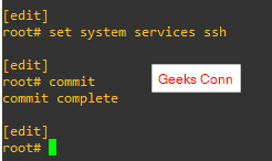 Basic Configuration Juniper
