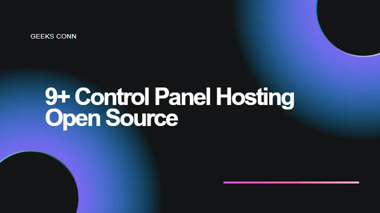 Control Panel Hosting Open Source