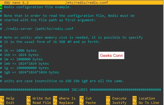File Konfigurasi Redis