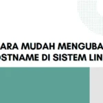 Hostname Sistem Linux