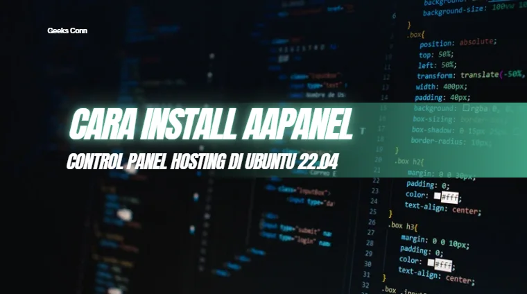 Install aaPanel ubuntu server