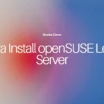 Install openSUSE Leap Server