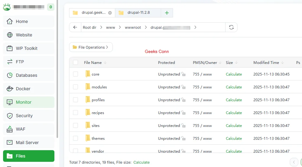 Memindahkan Isi Directory Drupal ke Directory Drupal