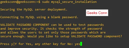 Mengaktifkan Validation Password Plugin