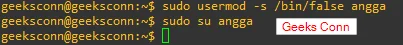 Menonatktifkan shell menjadi false