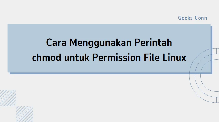 Perintah chmod Linux