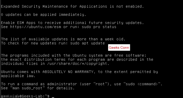 Sukses Login VPS Server Neo Lite
