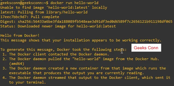 Test Docker Engine