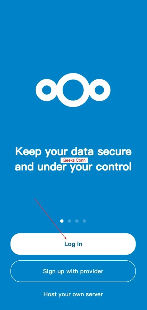 Buka Aplikasi NextCloud Android