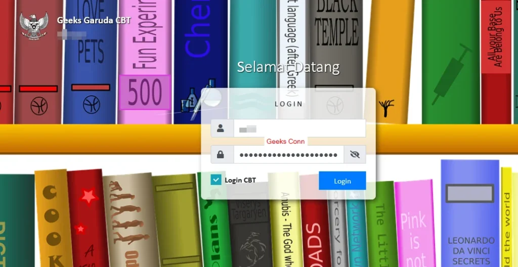 From Login Garuda CBT