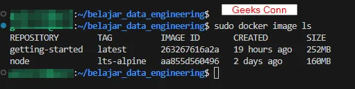 Hasil Build Image Todo App