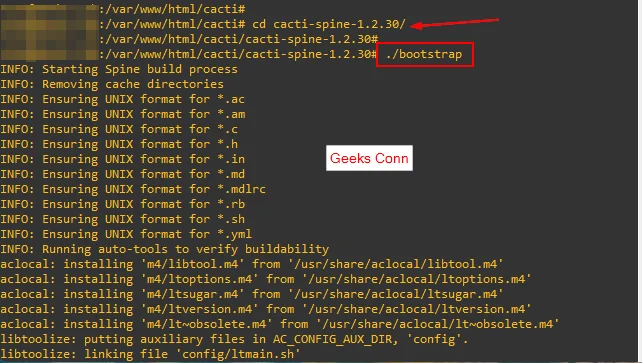 Membuat Script Configuration Cacti Spine