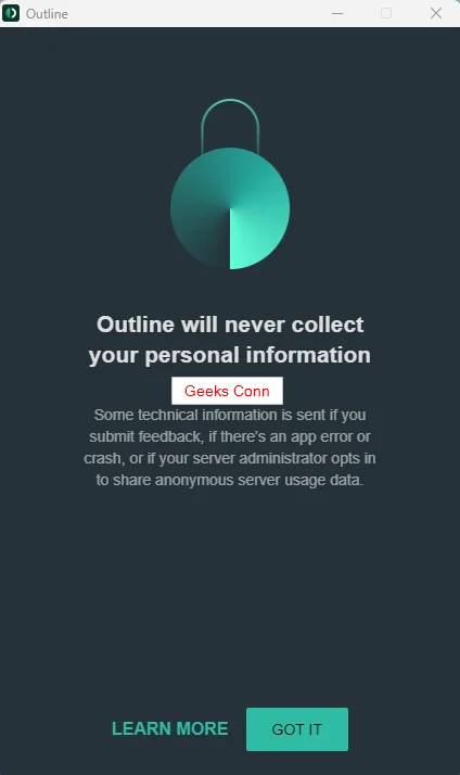 Outline Client Windows Go It
