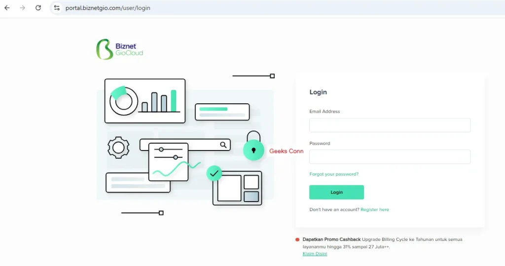 Portal Biznet GIO Cloud