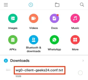 File Default Configuration WireGuard