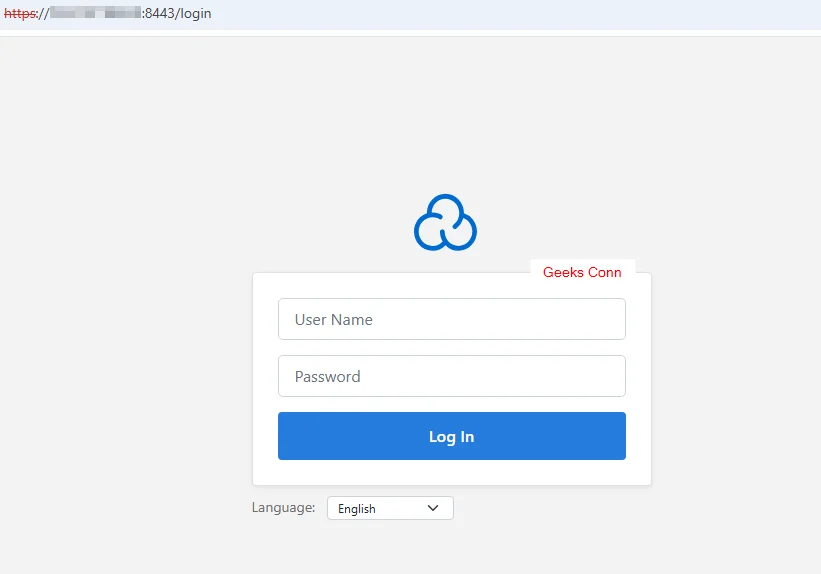 From Login CloudPanel