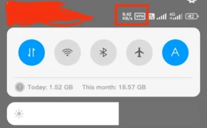 Icon Active VPN Bar Android