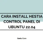 Install Hestia Control Panel di Ubuntu 22.04