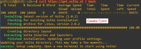 Install VoLTA Ubuntu