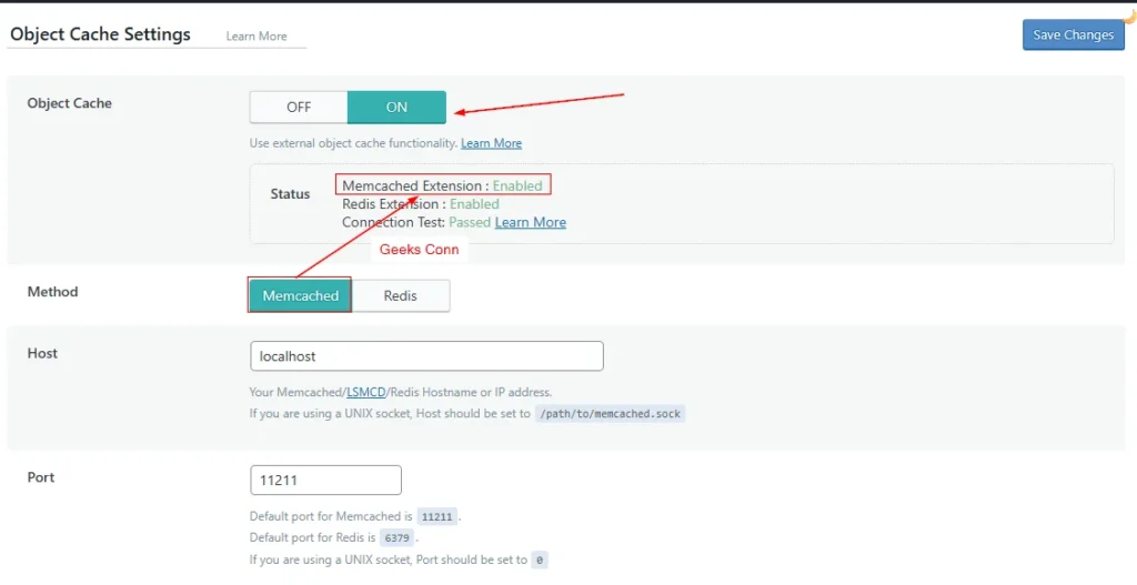 Menghubungkan Memcached dengan Plugin LiteSpeed Cache WordPress