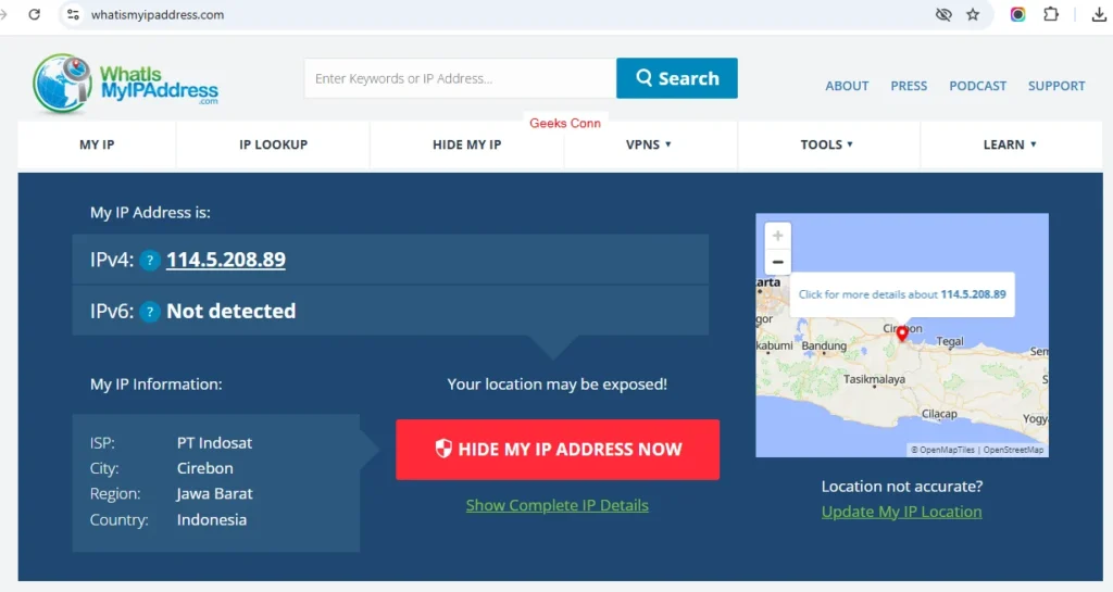 Sebelum Menggunakan WireGuard VPN Server