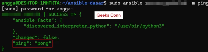 Test File Configuration Ansible