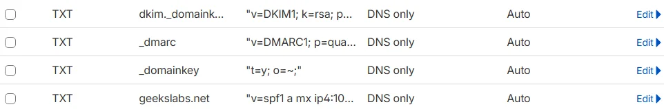 DNS Record TXT Cloudflare DNS Record TXT Cloudflare