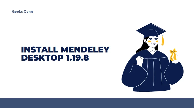 Install Mendeley Desktop 1.19.8