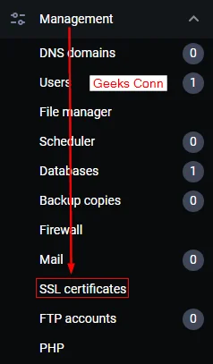 Membuat SSL Certificates Site CMS Fastpanel