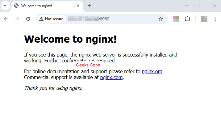 Mengakses Container Nginx Podman