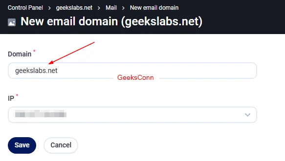 New Email Domain Fastpanel New Email Domain Fastpanel